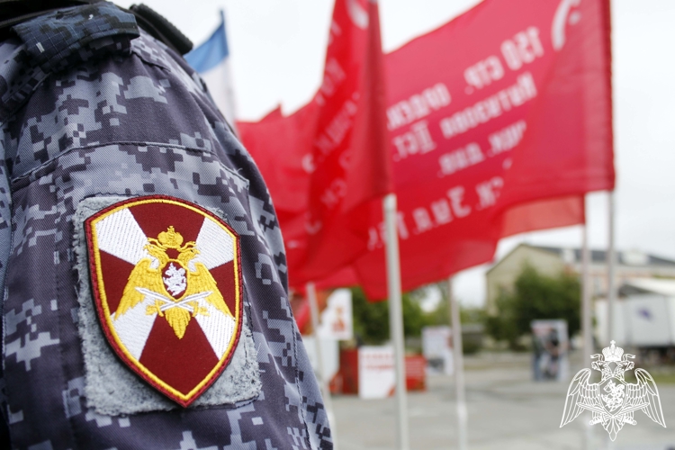 Росгвардейцы Херсонщины приняли участие в обеспечении безопасности торжественных мероприятий, посвященных 80-летию Великой Победы