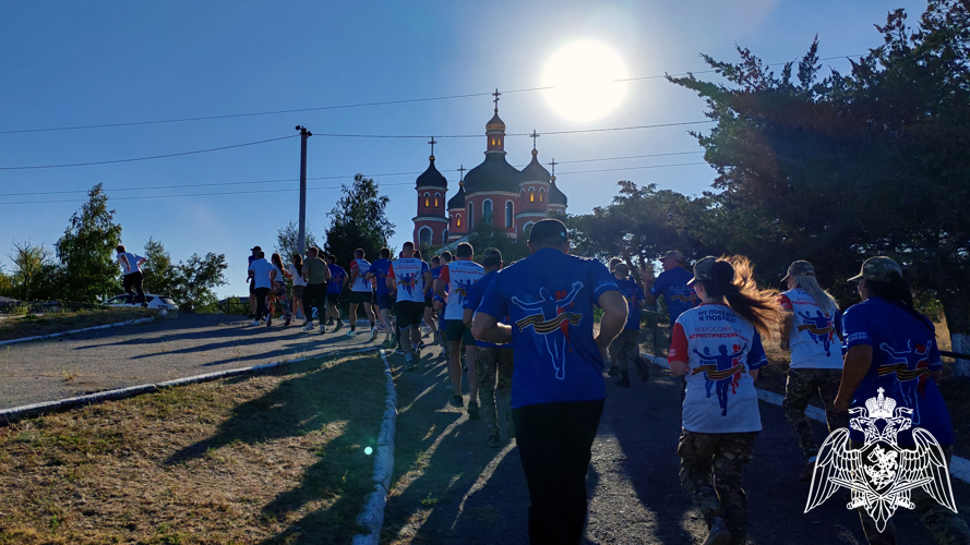 В Херсонской области росгвардейцы приняли участие во Всероссийской акции «От Победы к Победе»