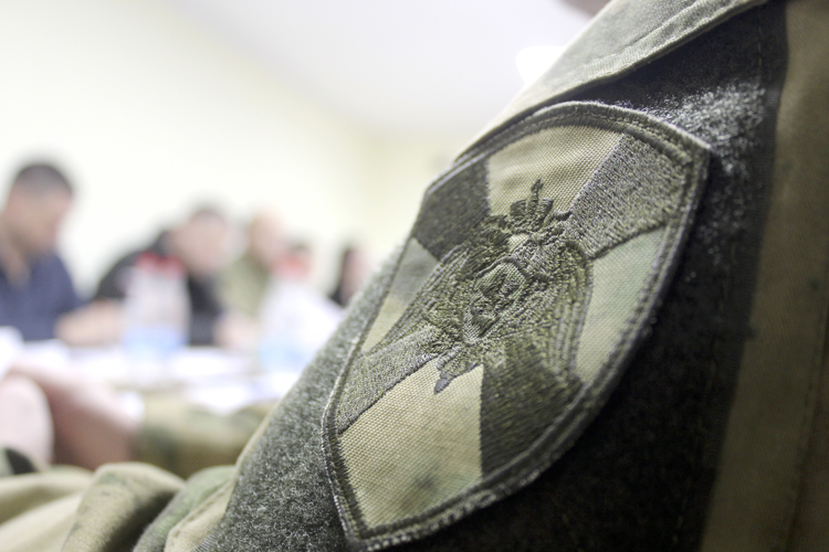 В Херсонской области обсудили безопасность празднования новогодних и рождественских праздников в оперативном штабе регионального Управлении Росгвардии