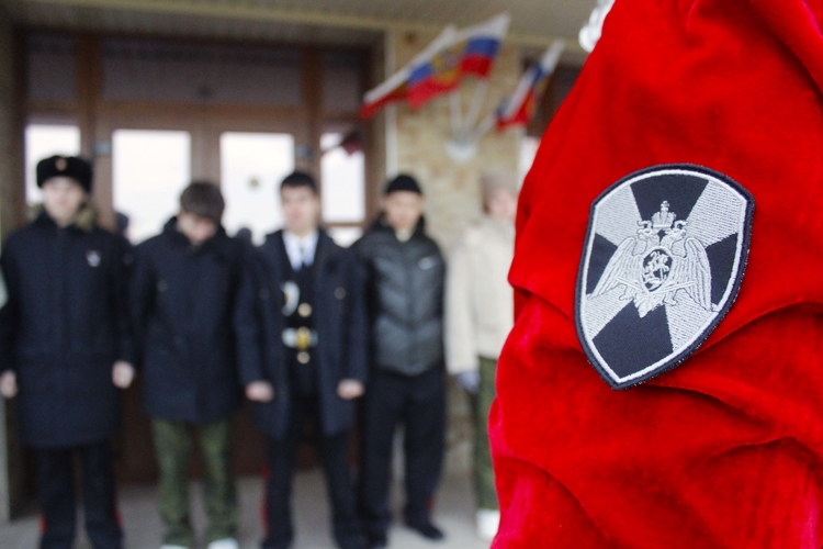 «Дед Мороз специального назначения» Росгвардии прибыл в город Скадовск Херсонской области