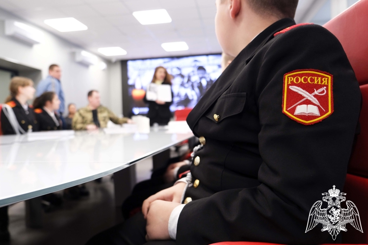 В Херсонской области росгвардейцы выступили соорганизаторами международного телемоста