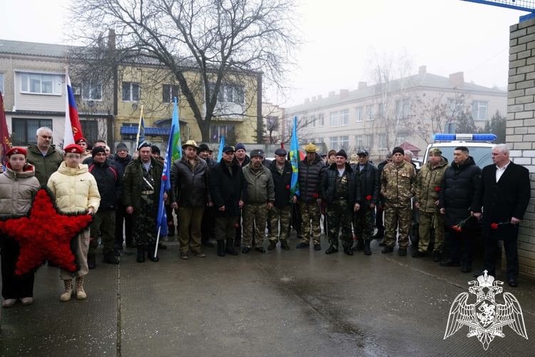 В Херсонской области росгвардейцы приняли участие в памятных мероприятиях, посвященных Дню памяти воинов-интернационалистов