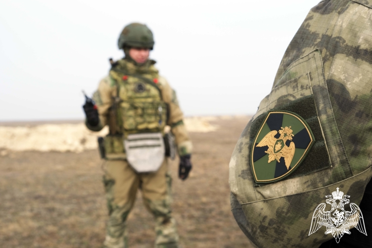 В Херсонской области состоялись тактические учения подразделений Росгвардии