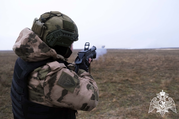 В Херсонской области состоялись тактические учения подразделений Росгвардии