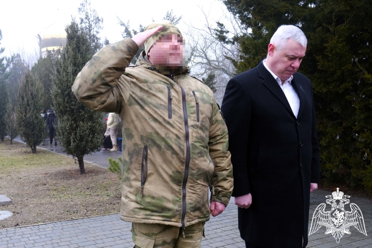 В Херсонской области росгвардейцы приняли участие в памятных мероприятиях, посвященных Дню памяти воинов-интернационалистов