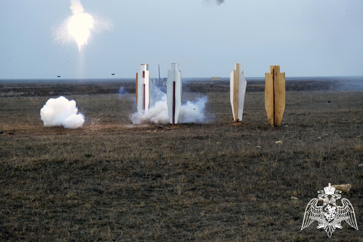 В Херсонской области состоялись тактические учения подразделений Росгвардии