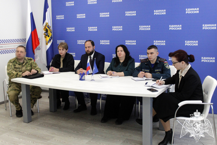 В Херсонской области росгвардейцы приняли участие в координационном совещании по вопросам подготовки к «Диктанту Победы» 