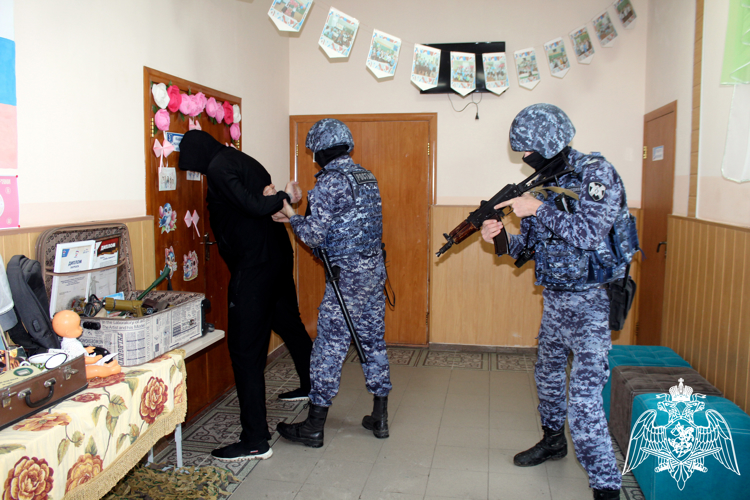 В Херсонской области сотрудники Росгвардии приняли участие во Всероссийских антитеррористических учениях (ВИДЕО)